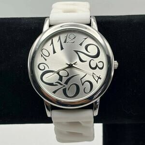 White & Silver BWC Watch